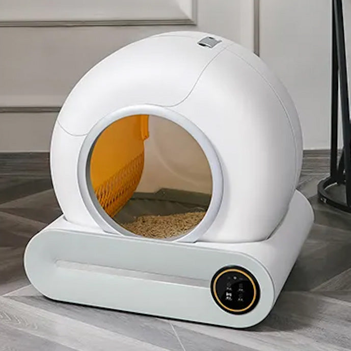 Automatisch reinigende Katzentoilette